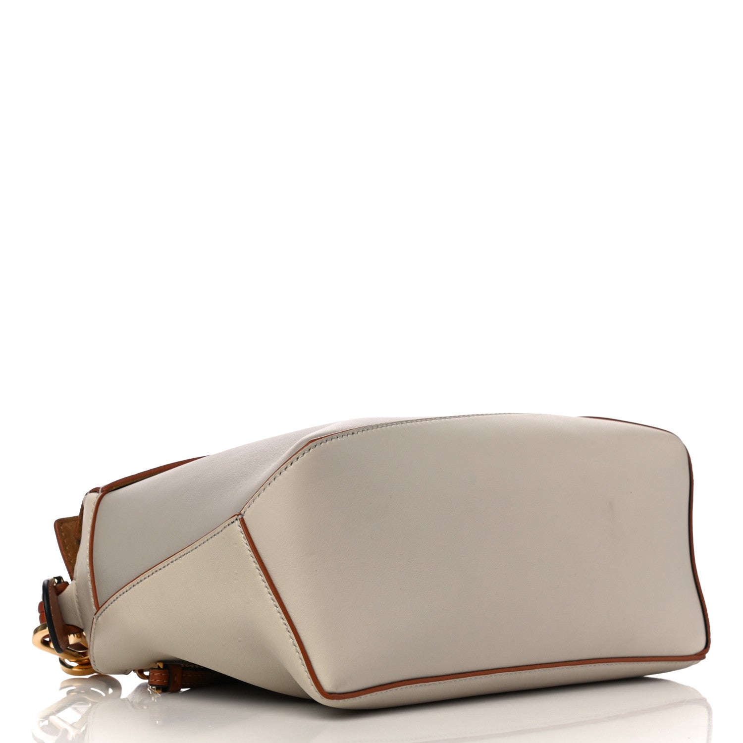 Loewe Calfskin Small Puzzle Edge Bag Ghost Soft White 4 of 10