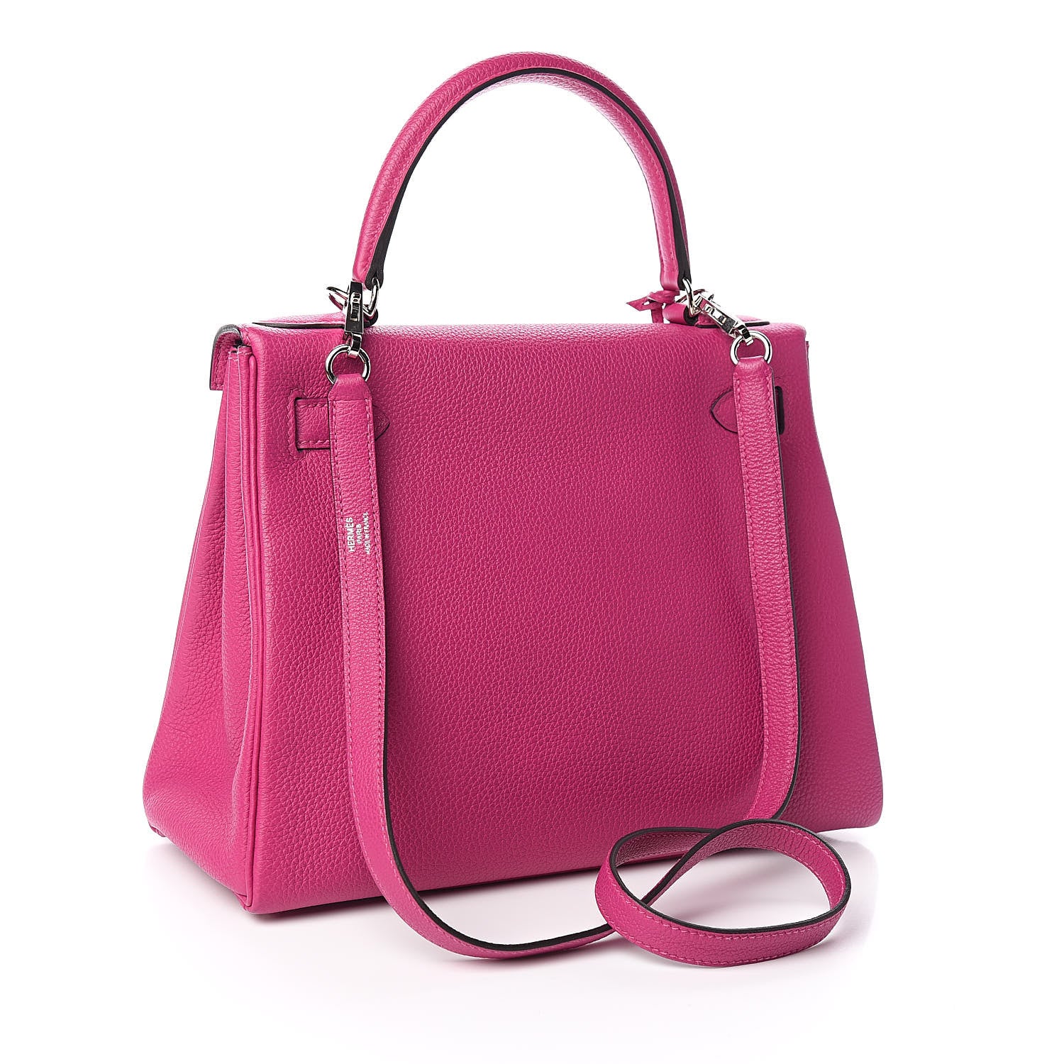 Hermes Togo Kelly Retourne 28 Rose Pourpre 3 of 37