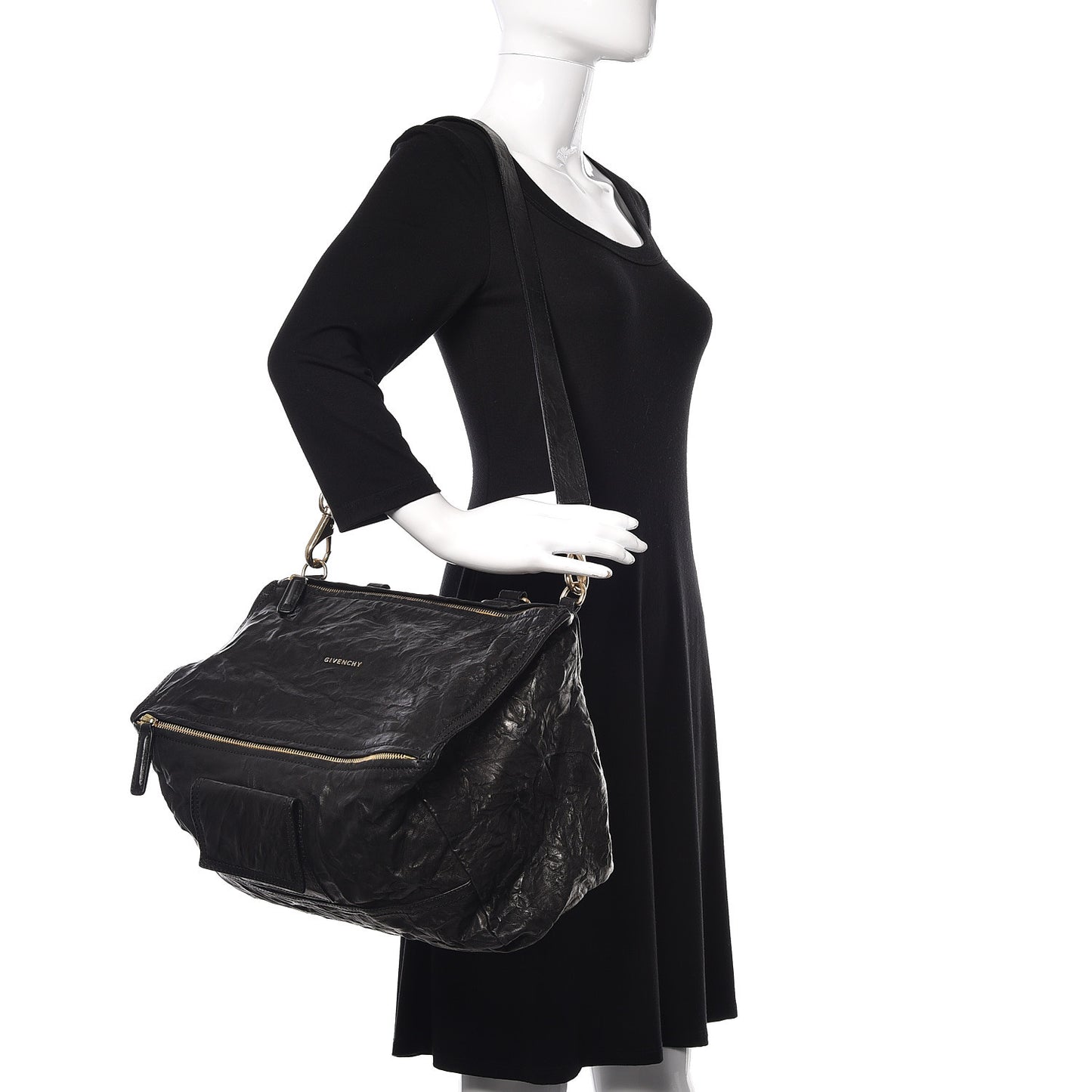Tumbled Sheepskin Large Pandora Black