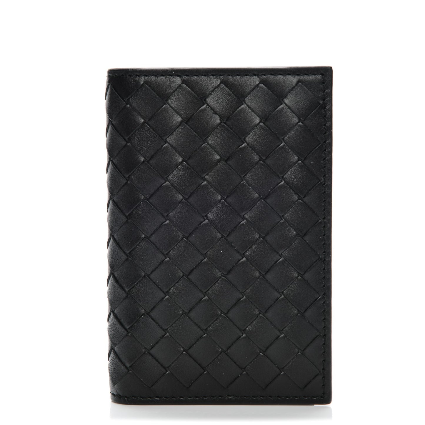 Intrecciato VN Card Case Nero Black