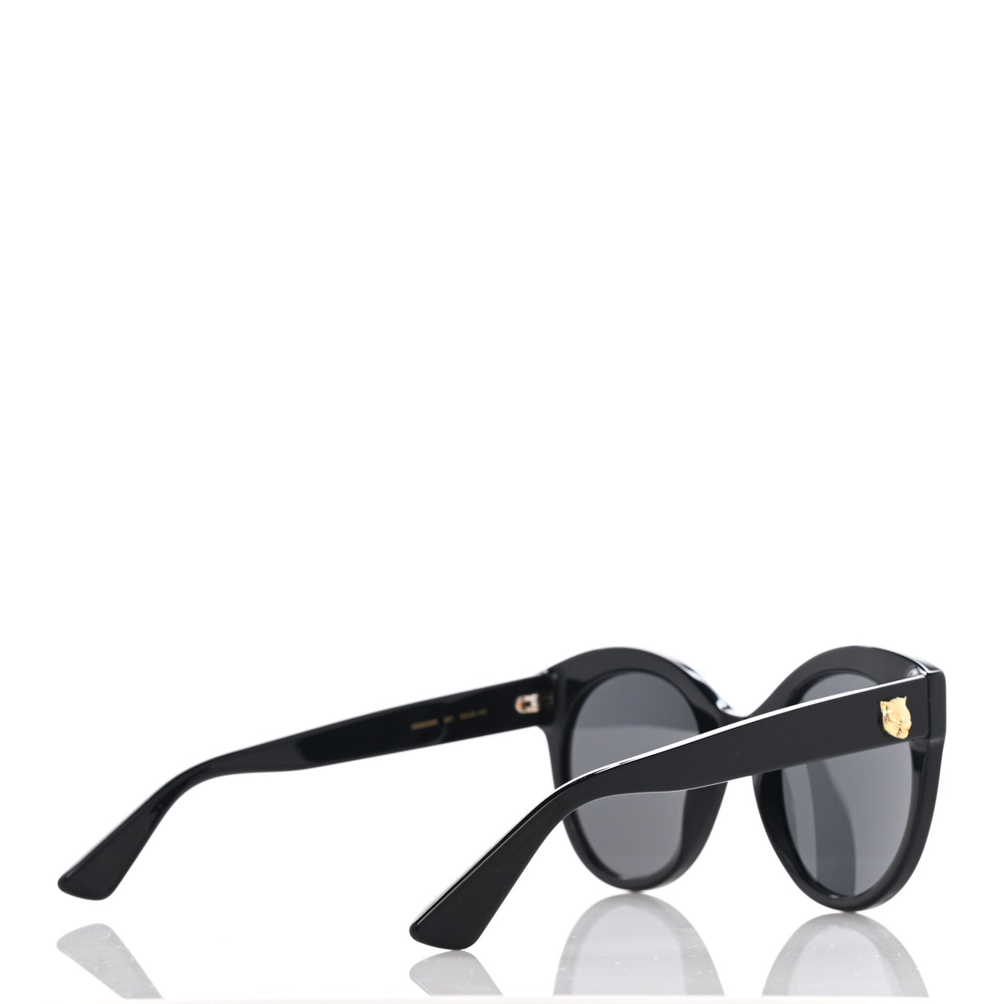 Round GG Sunglasses GG0028S Black