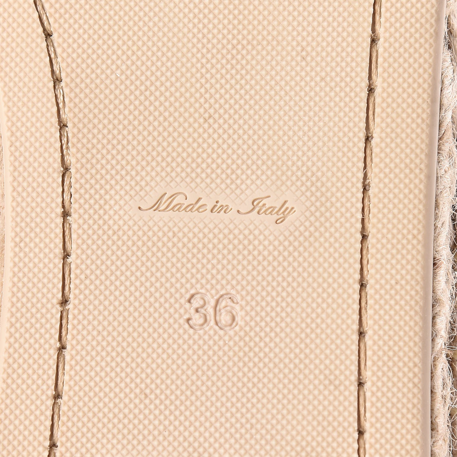 Louis Vuitton Canvas Waterfall Espadrille Flats 36 Ecru 8 of 14