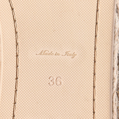 Louis Vuitton Canvas Waterfall Espadrille Flats 36 Ecru 8 of 14