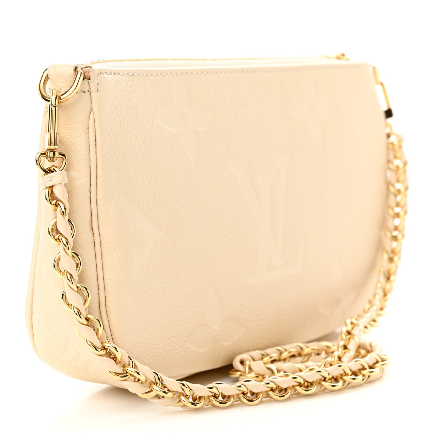 Empreinte Monogram Giant Multi Pochette Accessories Large Pochette Cream