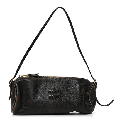 Miu Miu Nappa Aviator Mini Pouch Briarwood 1 of 9