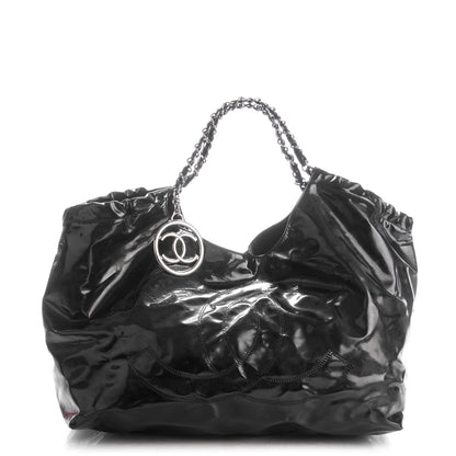 Chanel Vinyl XL Coco Cabas Black 1 of 7