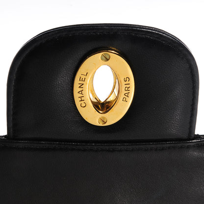Chanel Lambskin Jumbo Flap Black 5 of 10