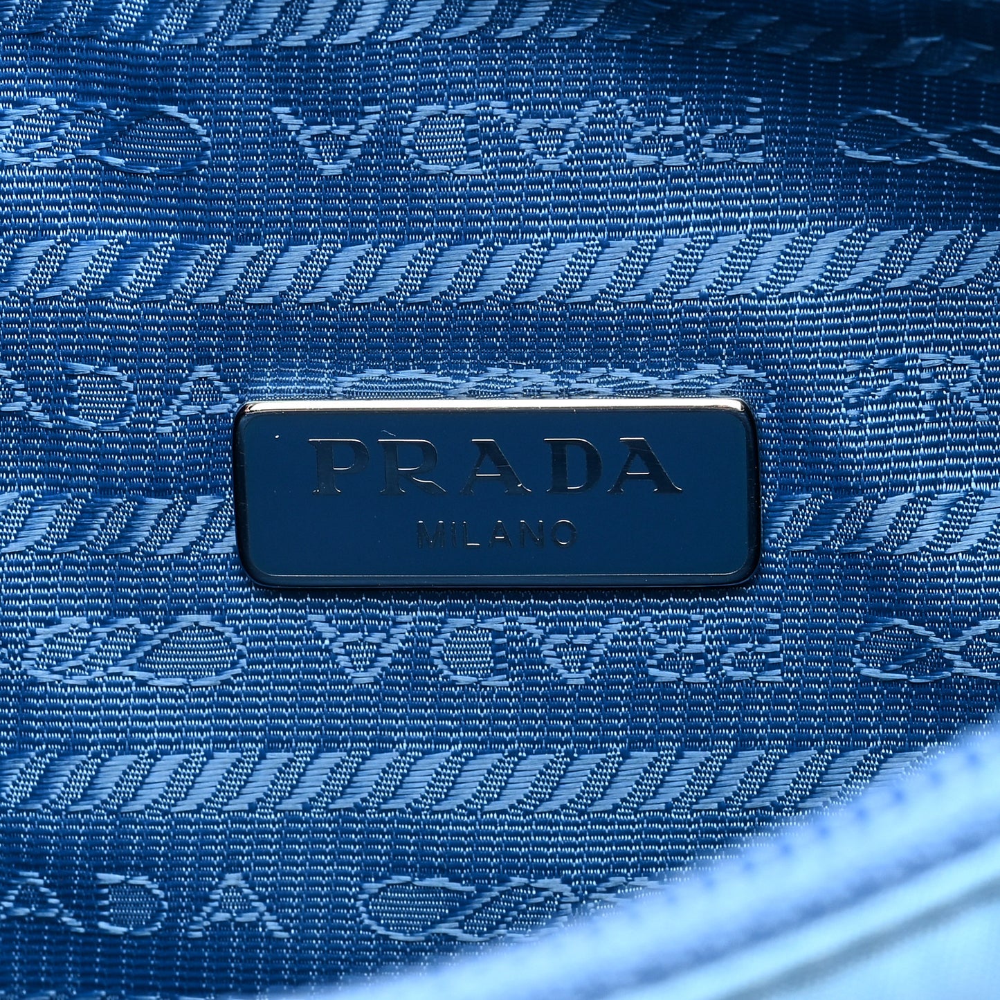 Re-Nylon Saffiano Mini Re-Edition 2000 Bag Pervinca