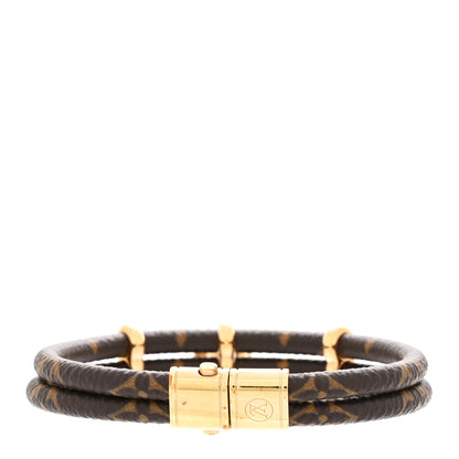 Louis Vuitton Monogram Keep it Twice Bracelet 19 2 of 4