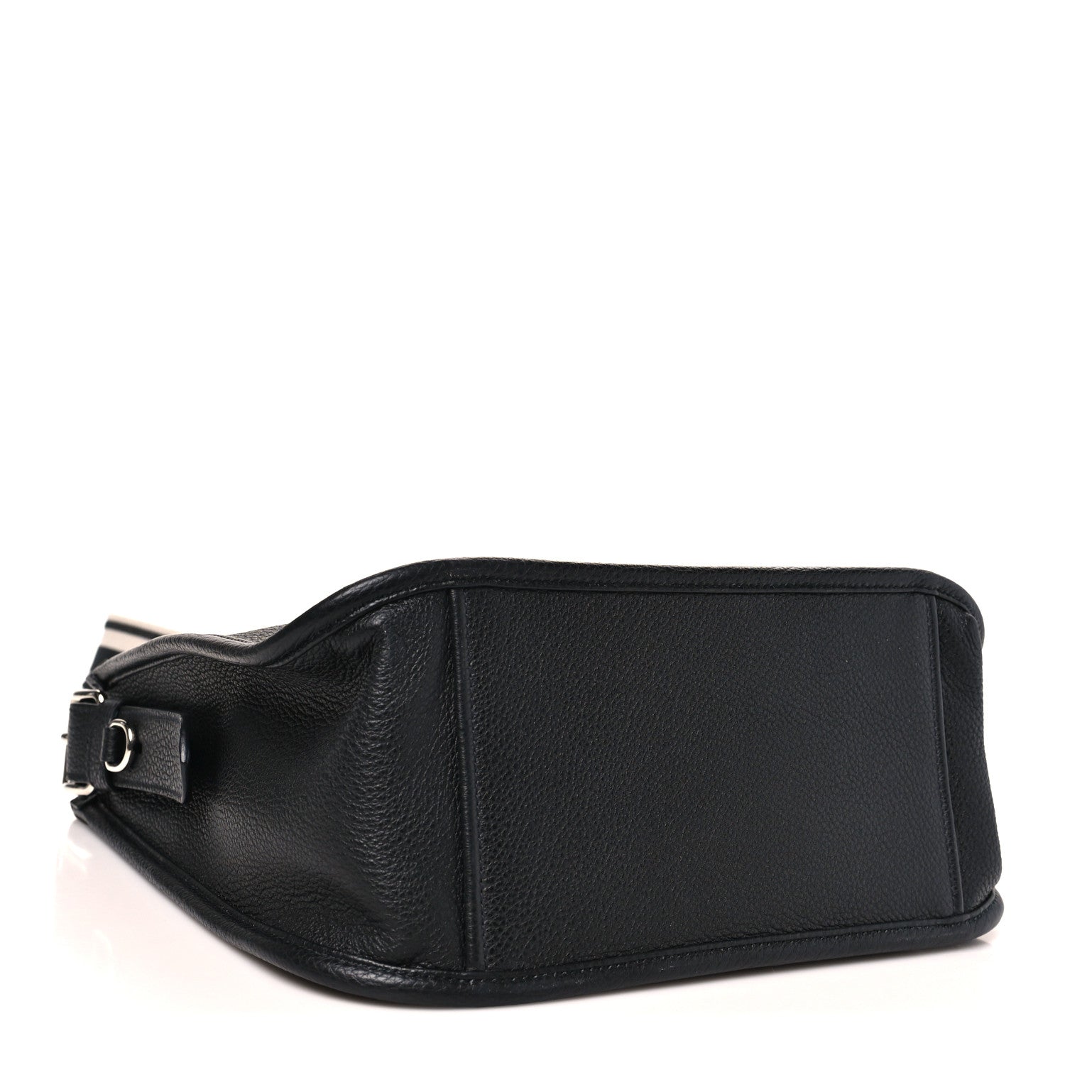 Prada Vitello Daino Soft Hobo Messenger Bag Black 4 of 10