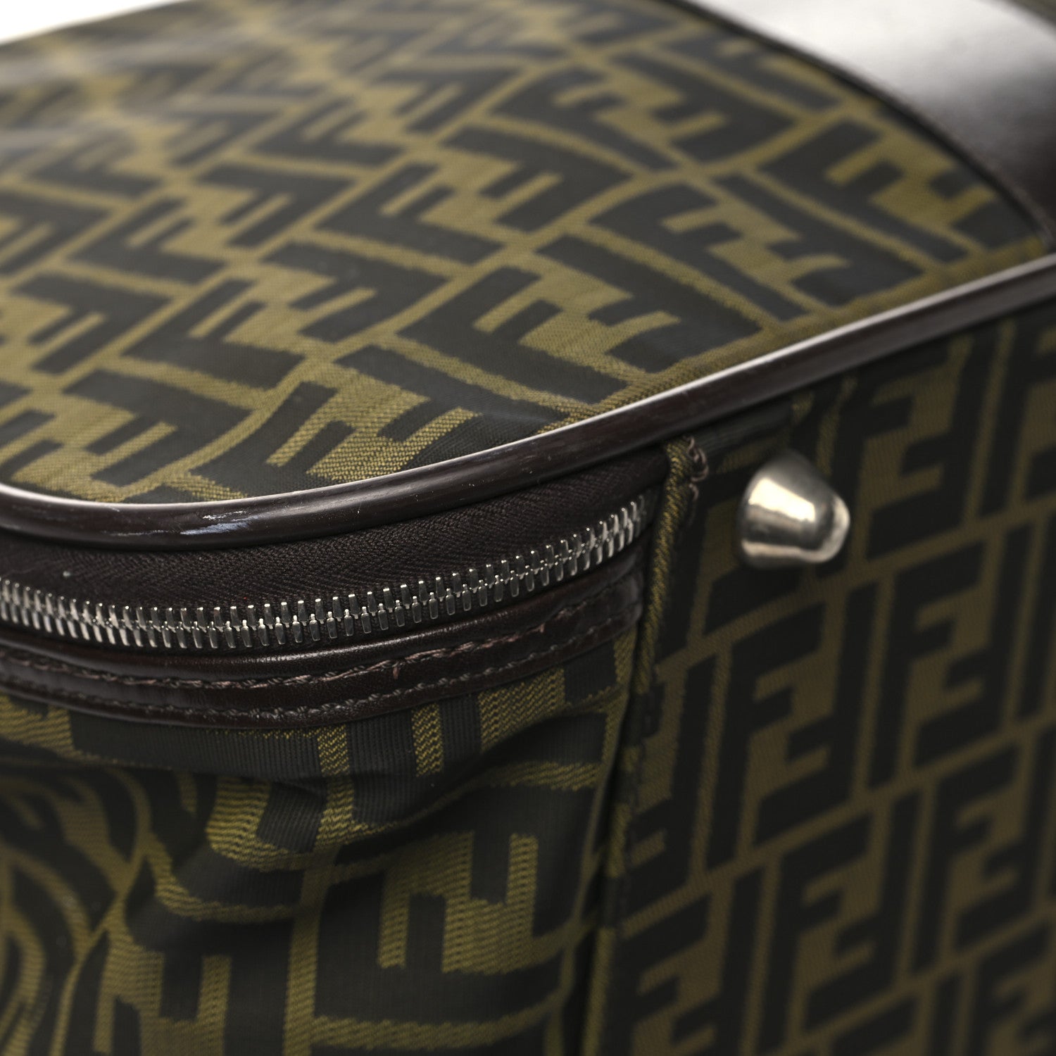Fendi Zucca Duffle Bag Tobacco 9 of 11