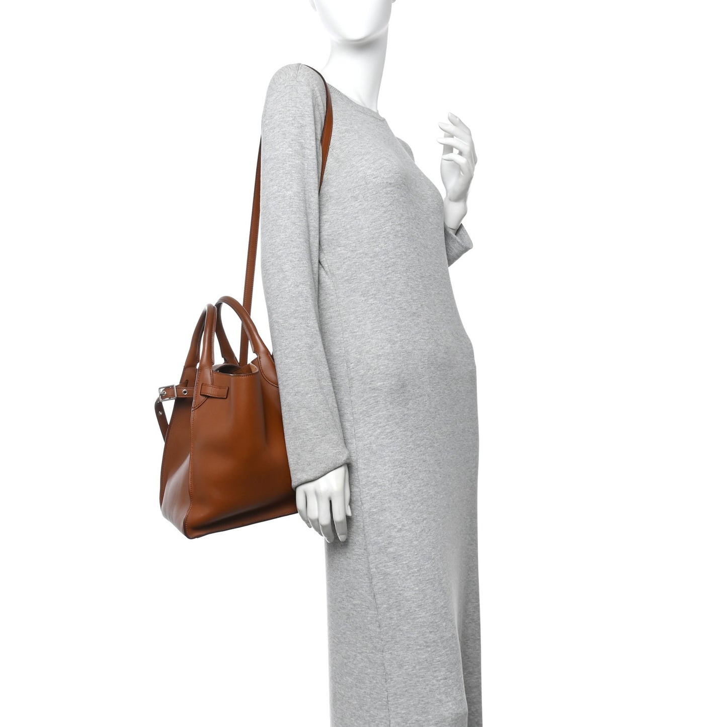 Smooth Calfskin Small Big Bag Tan