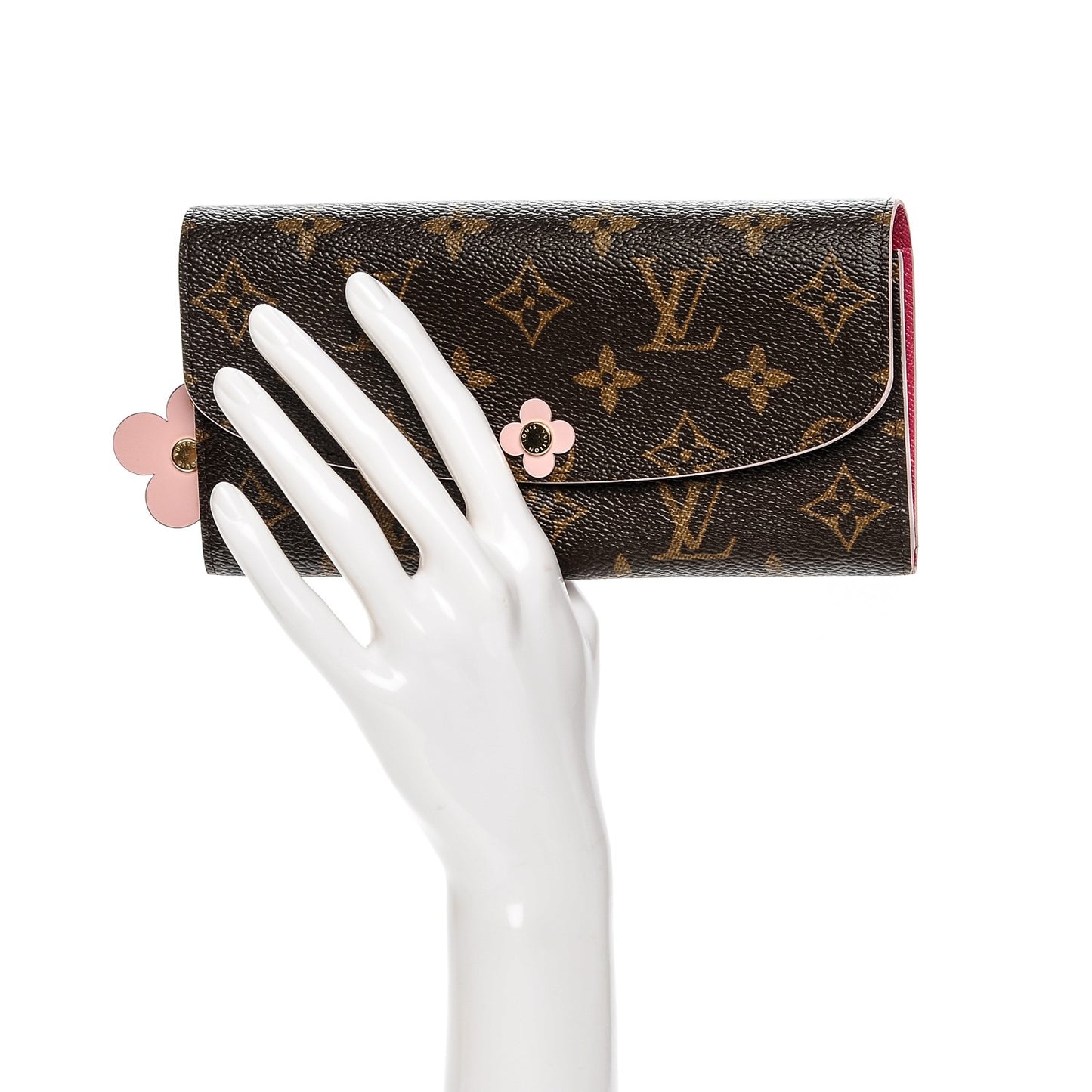 Monogram Bloom Flower Emilie Wallet