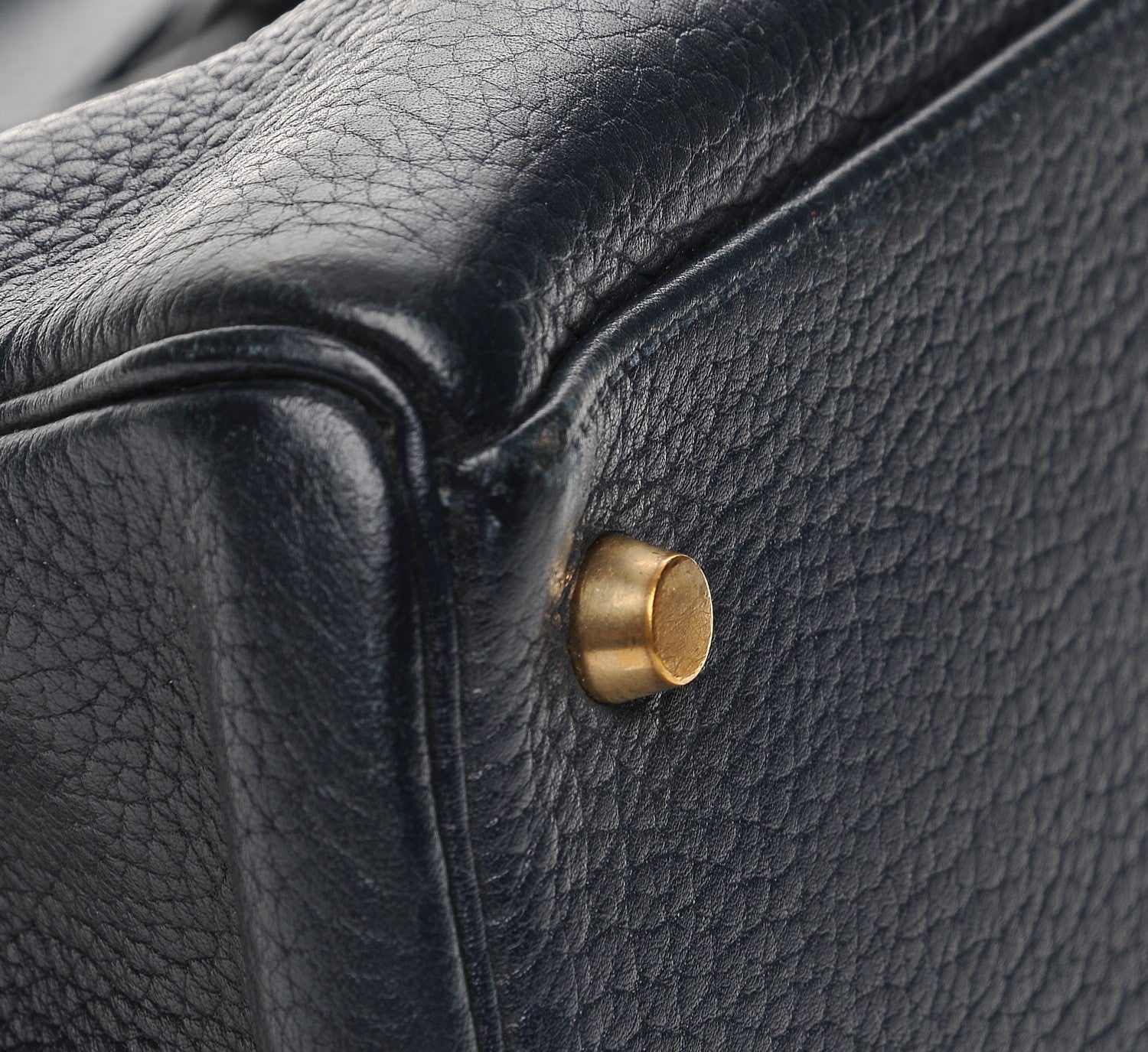 Hermes Fjord Kelly Retourne 32 Bleu Marine 11 of 29