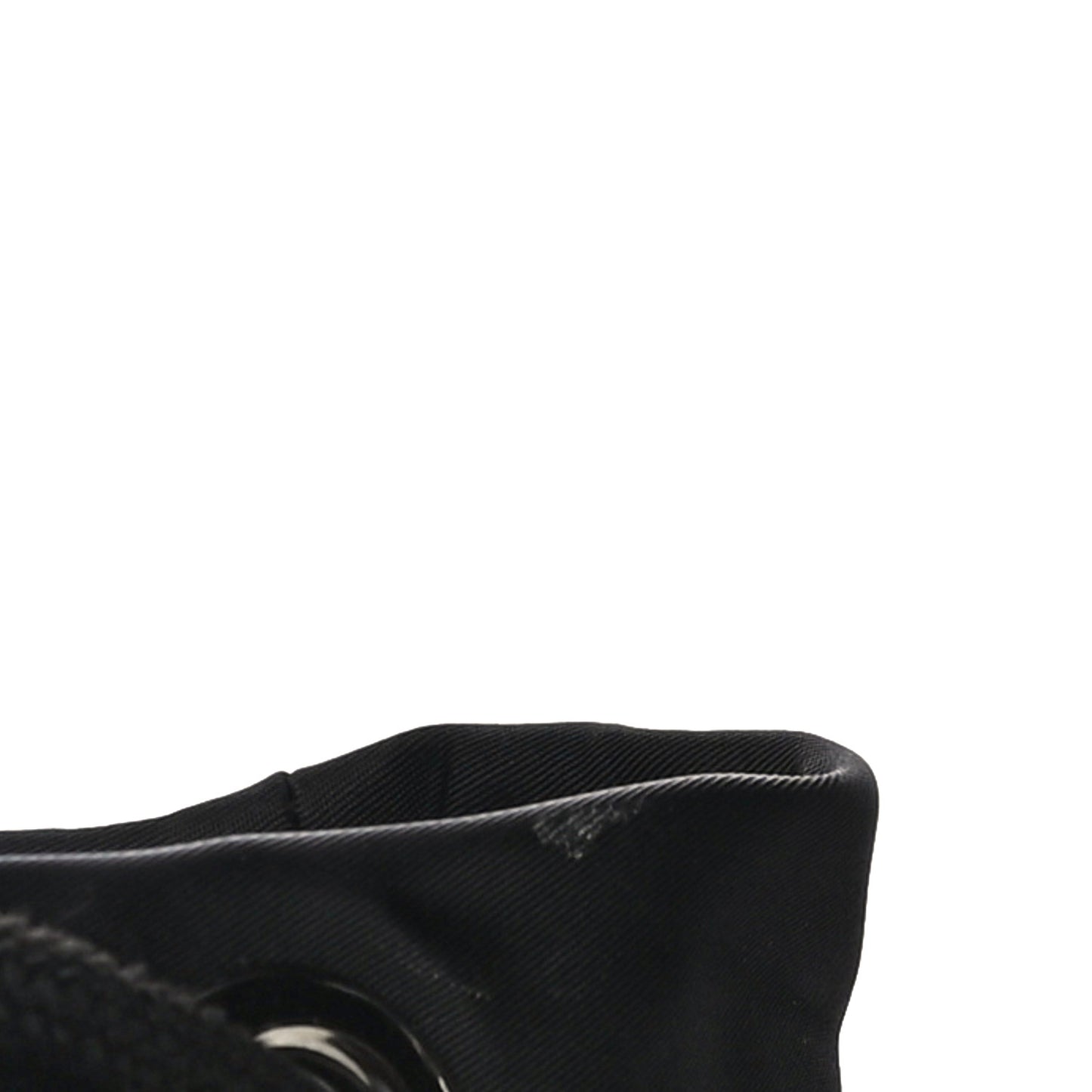 Nylon Logo Print Rocky Backpack Black