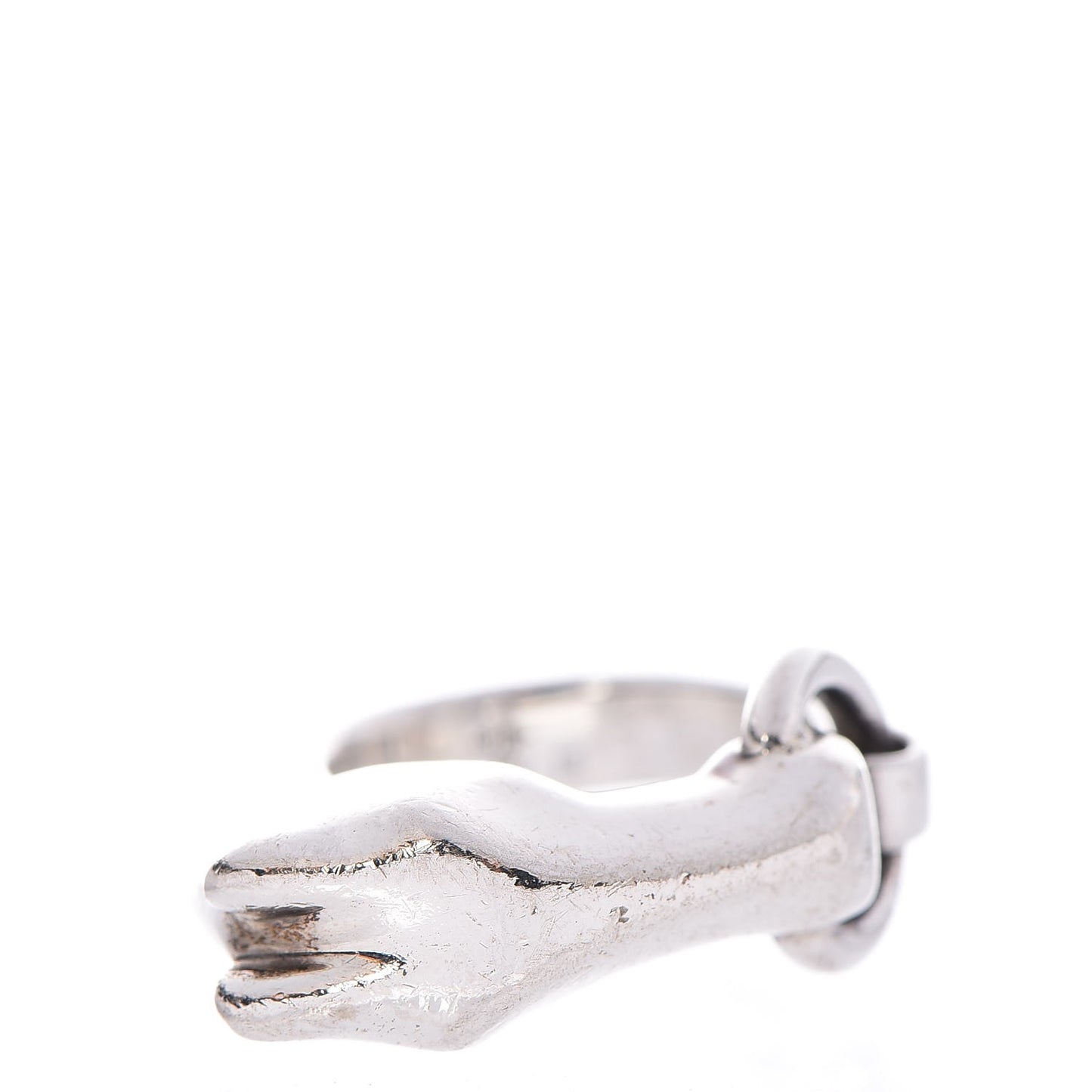 Sterling Silver Small Galop Ring 51 5.75