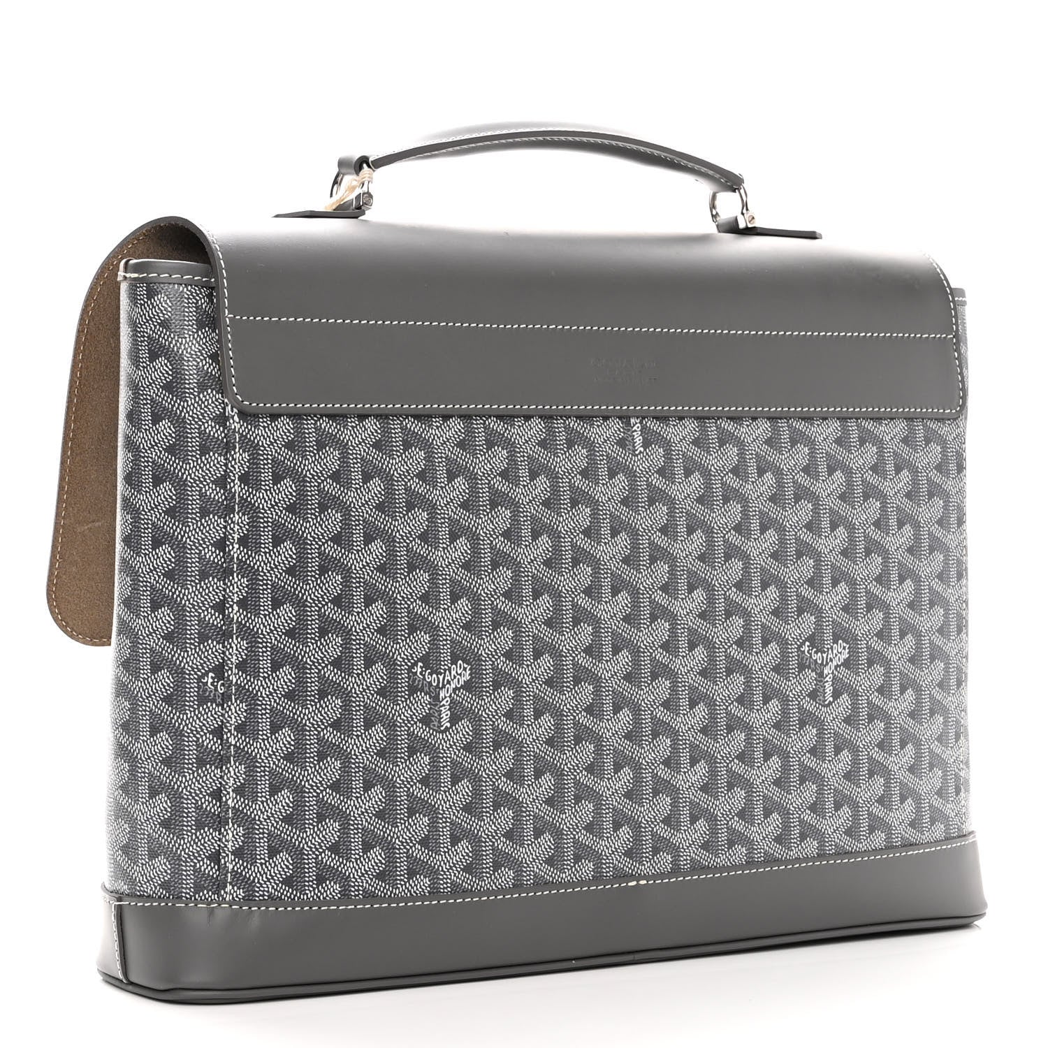 Goyard Goyardine Citadin Messenger Grey 3 of 10