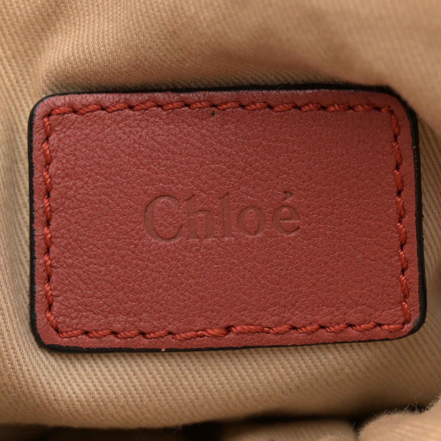 Chloe Calfskin Mini Marcie Satchel Clay 5 of 13