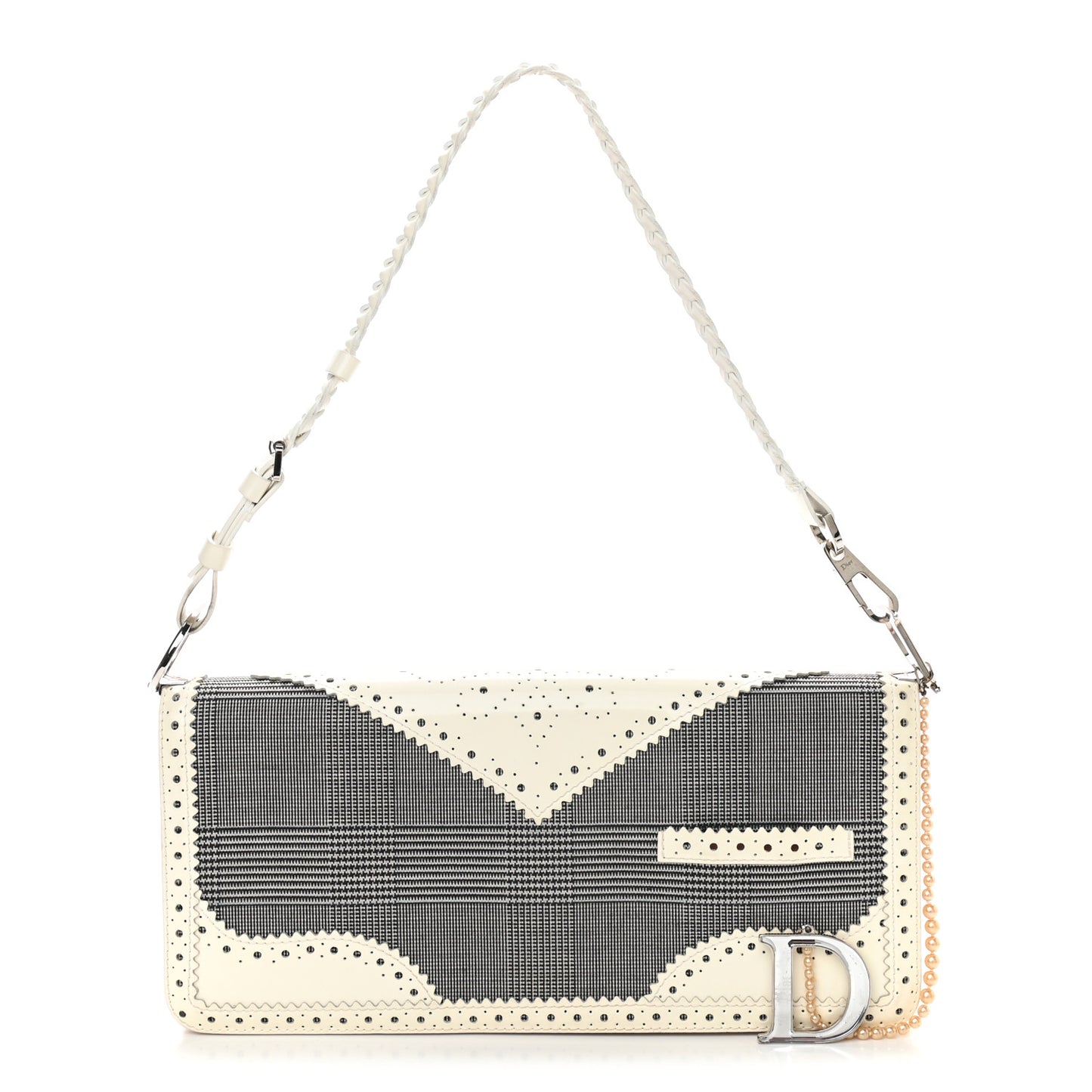 Fabric D Trick Shoulder Bag