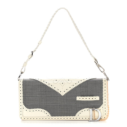 Christian Dior Fabric D Trick Shoulder Bag 1 of 12