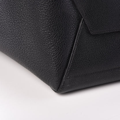 Celine Soft Grained Calfskin Sangle Bucket Bag Black 11 of 13