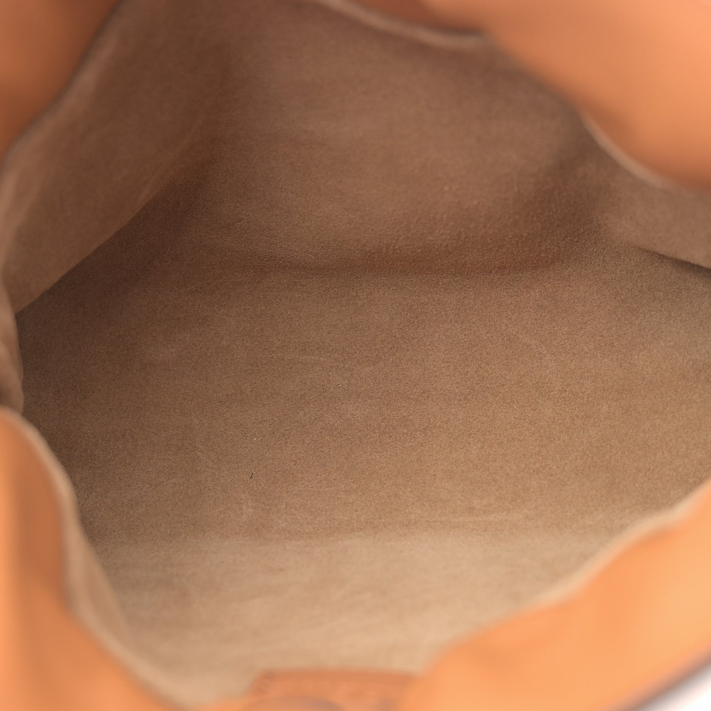 Calfskin Mini Flamenco Knot Clutch Warm Desert