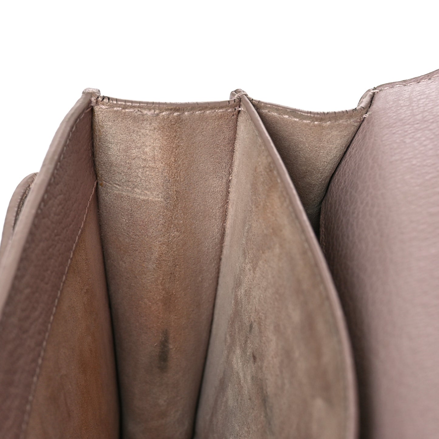 Grained Calfskin Medium Monogram Marble Pink
