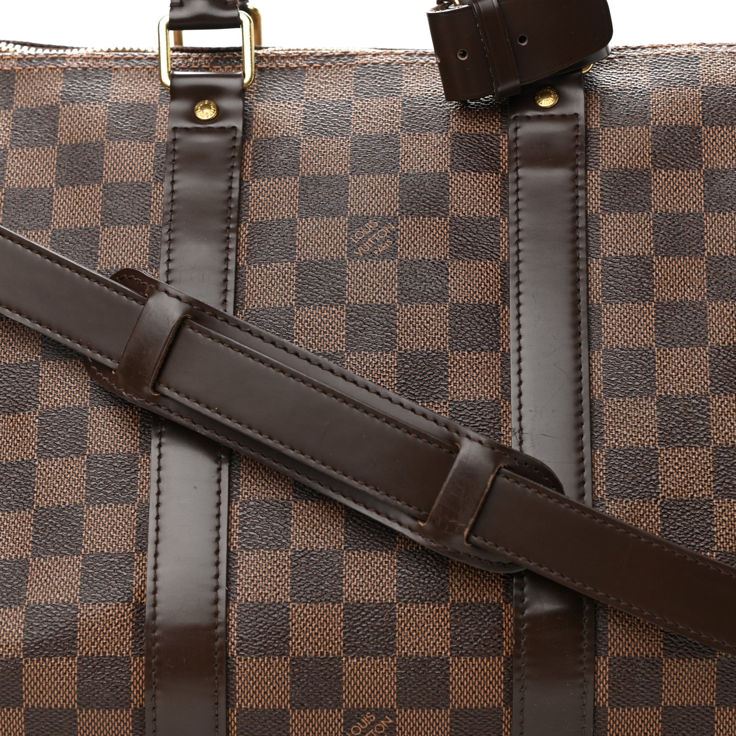 Louis Vuitton Damier Ebene Keepall Bandouliere 45 10 of 10