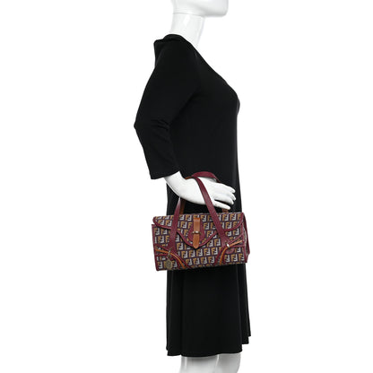 Fendi Zucchino Small Shoulder Bag Multicolor 2 of 12