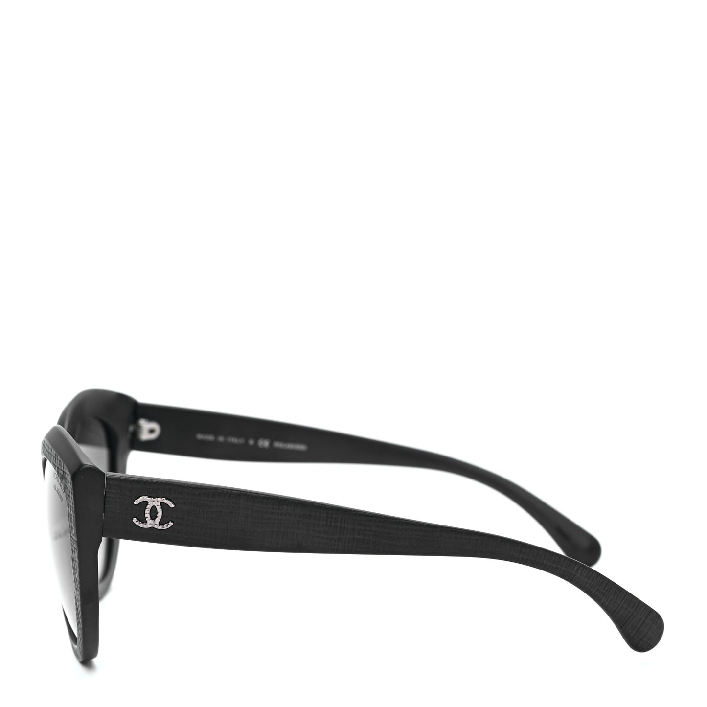 Acetate Polarized Butterfly Signature Sunglasses 5331 Black