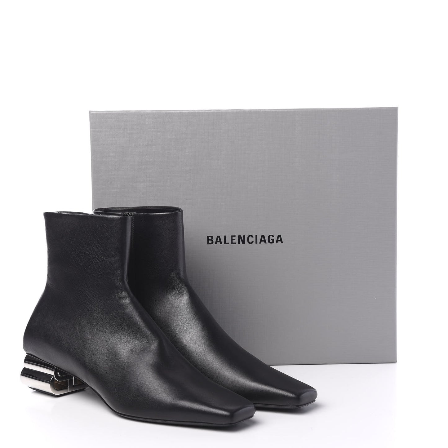 Sheepskin Typo Ankle Booties 39 Black