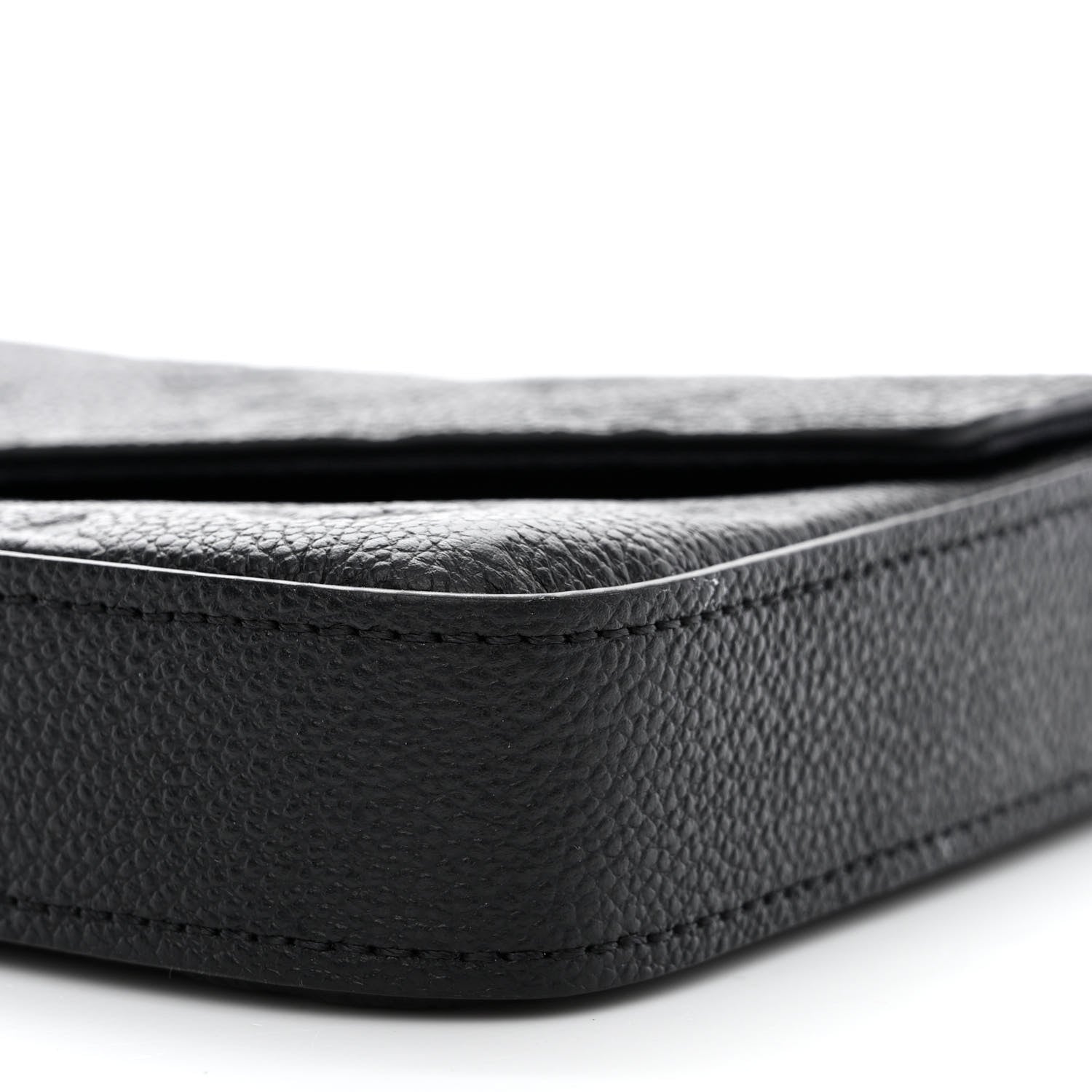 Louis Vuitton Empreinte Pochette Felicie Chain Wallet Black 9 of 10