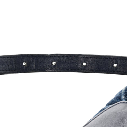 Chanel Denim Quilted Chanel 19 Belt Bag Blue 11 of 11