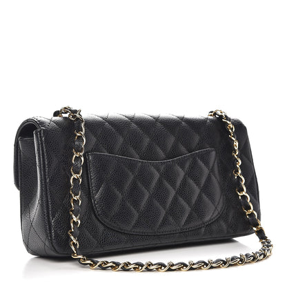 Chanel Caviar Quilted East West Flap Black 3 of 10