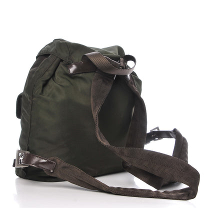 Prada Nylon Vela Small Backpack Ebano 3 of 7