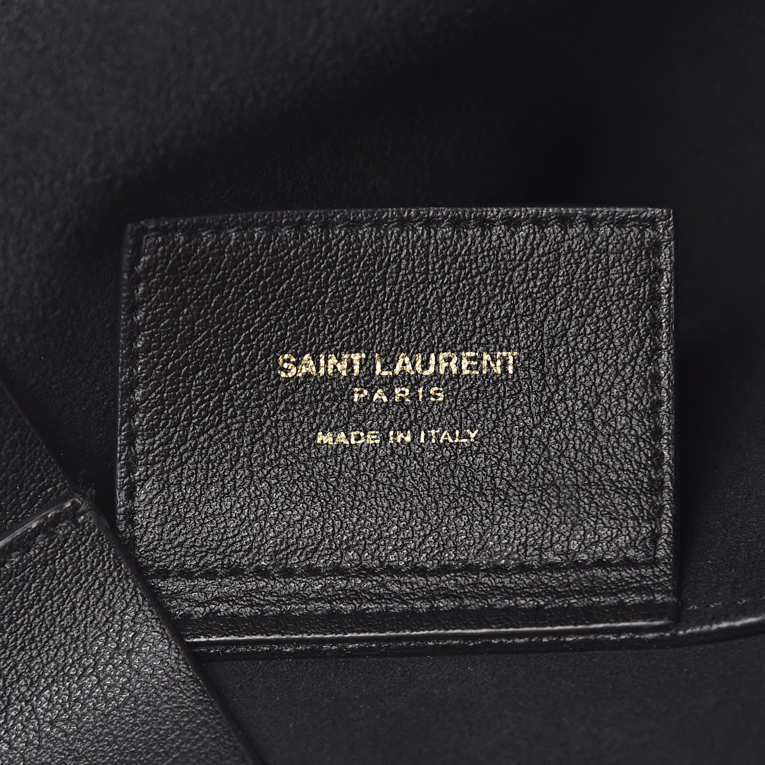 Saint Laurent Calfskin Large Shopping Tote Black 7 of 11