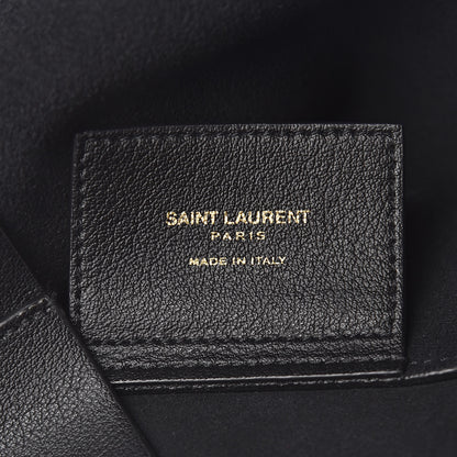 Saint Laurent Calfskin Large Shopping Tote Black 7 of 11
