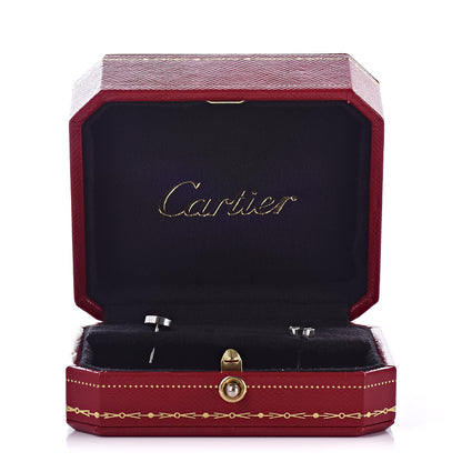 Cartier 18K White Gold LOVE Earrings 5 of 5