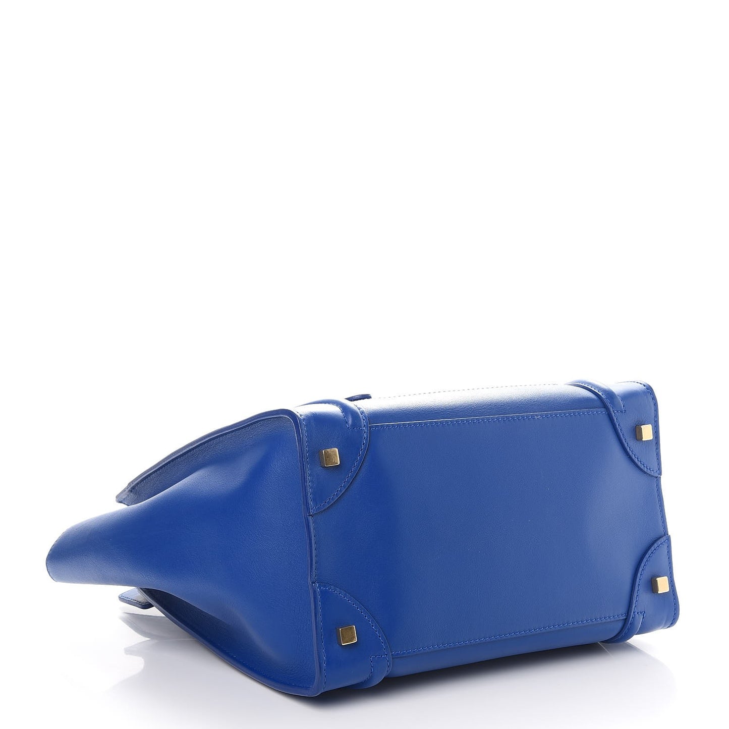 Smooth Calfskin Mini Luggage Royal Blue