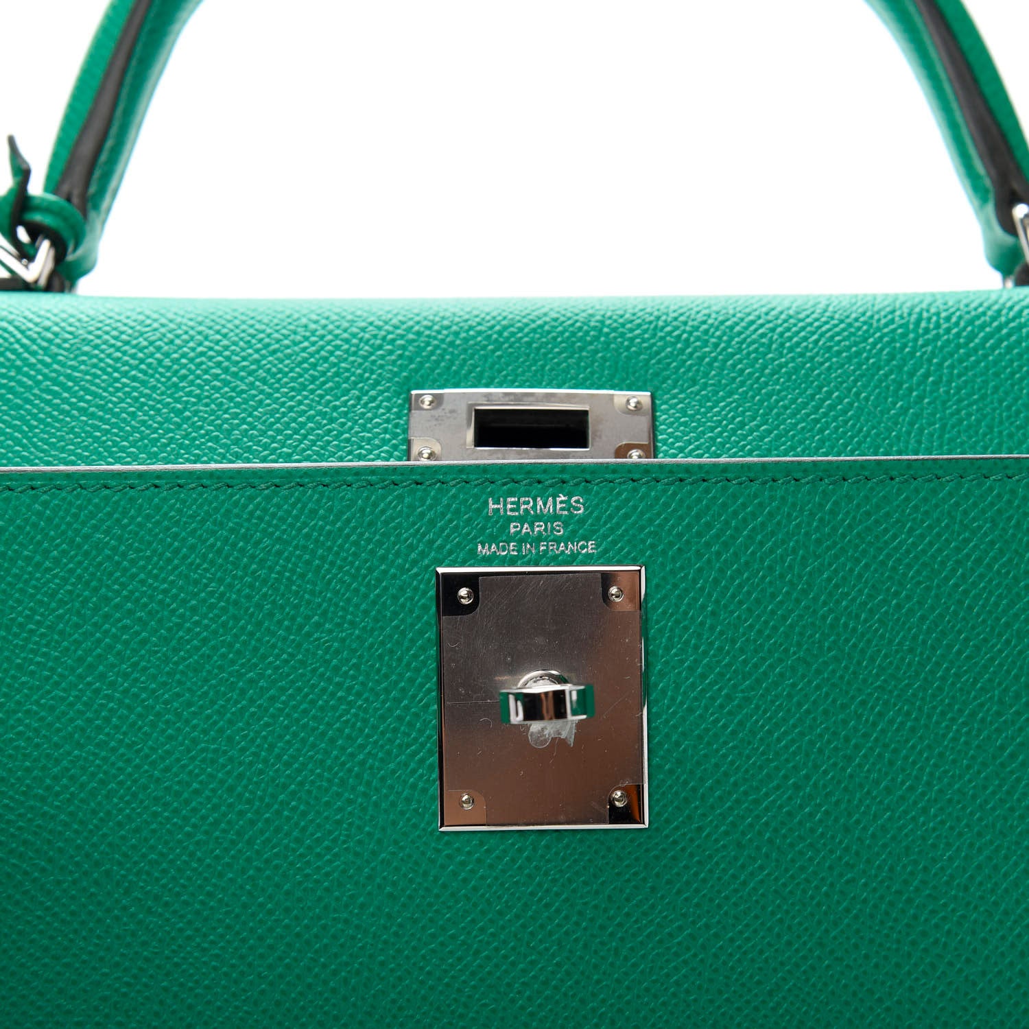 Hermes Epsom Kelly Sellier 28 Vert Jade 7 of 13