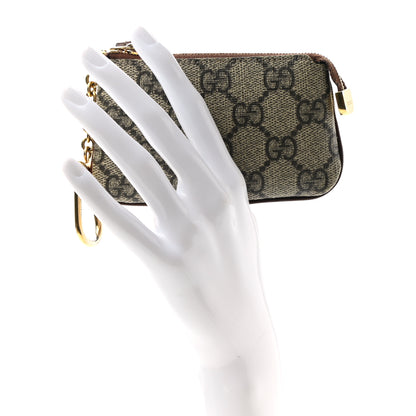 Gucci GG Supreme Monogram Key Case Brown 2 of 7
