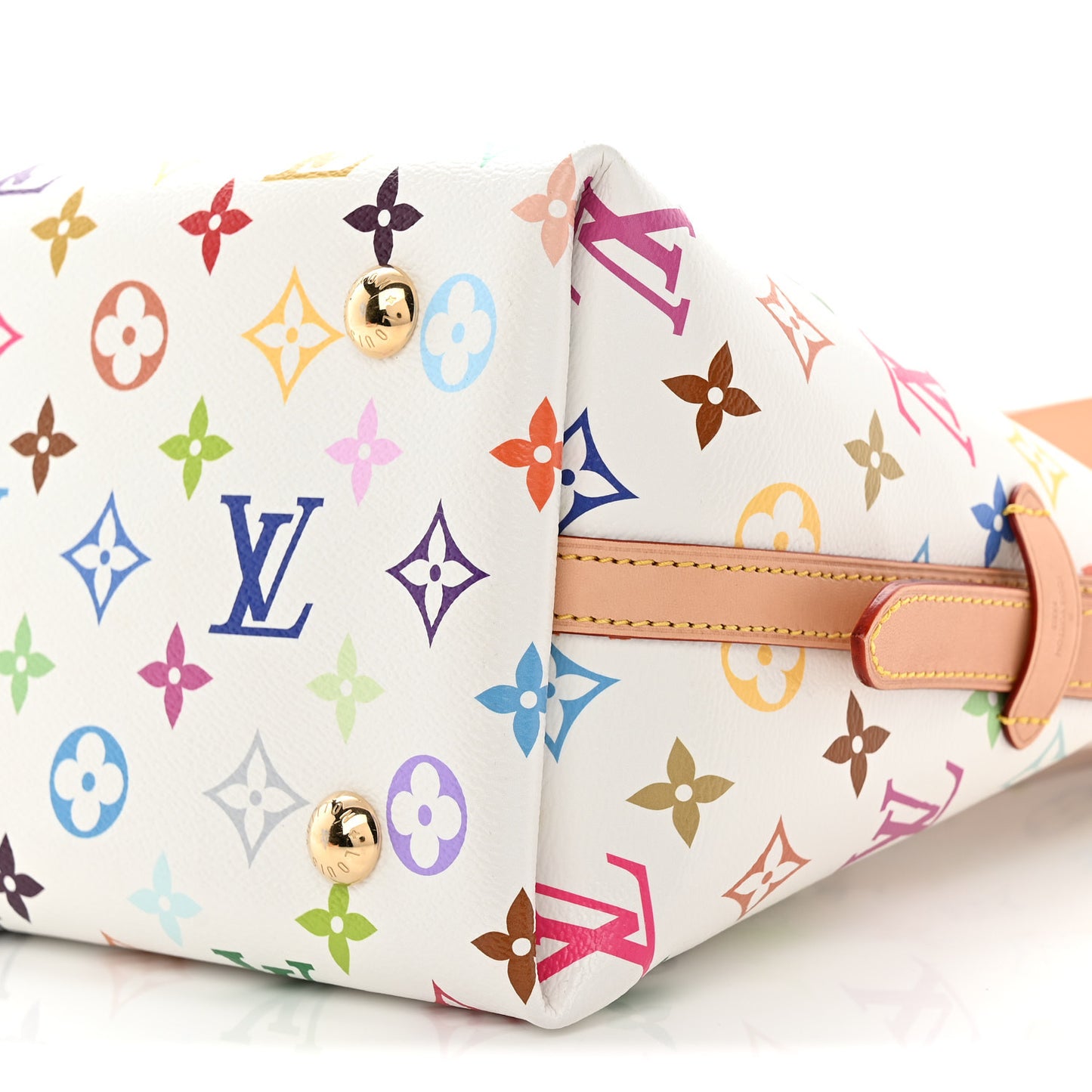 LV X TM Monogram Multicolor CarryAll PM White