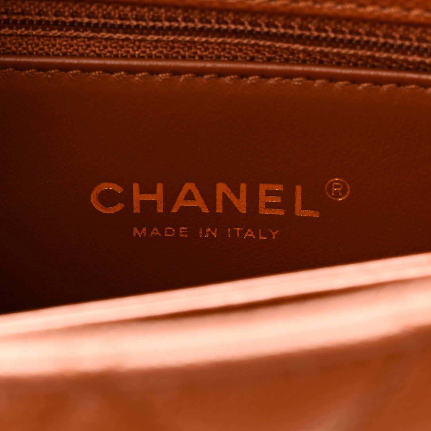 Chanel Caviar Quilted Mini Coco Chain Handle Flap Brown 6 of 10