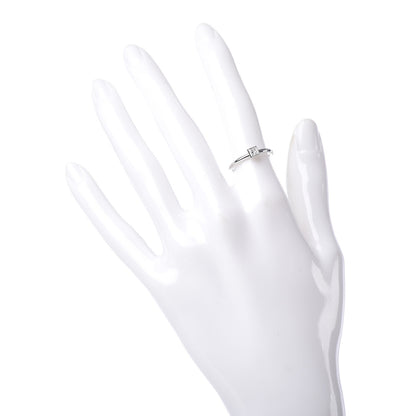 Tiffany Platinum Diamond .16ct Bezet Ring 49 4.75 2 of 5