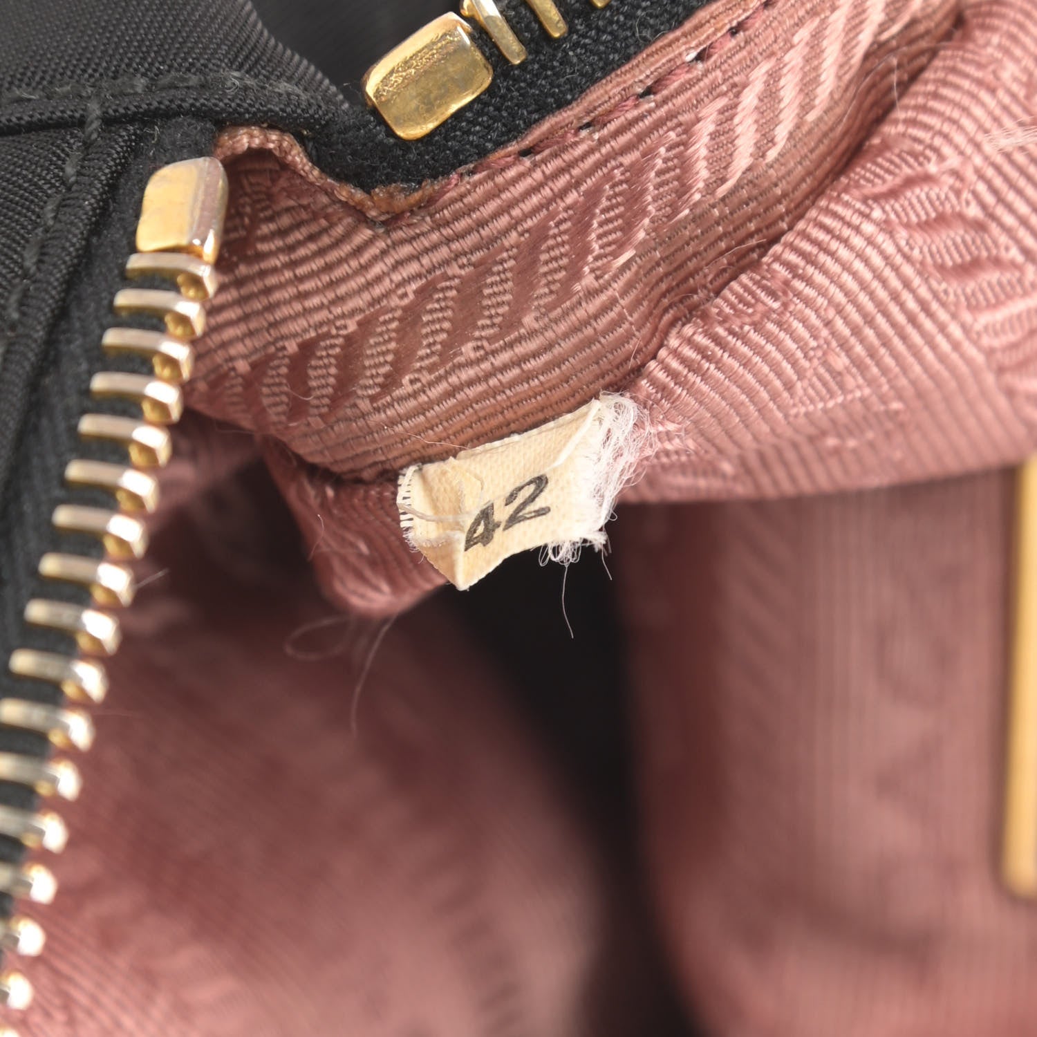 Prada Tessuto Nylon Bow Key Pouch Black 7 of 8