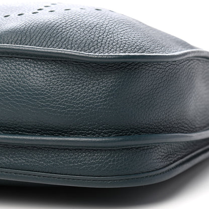 Hermes Taurillon Clemence Evelyne III PM Vert Cypress 6 of 8