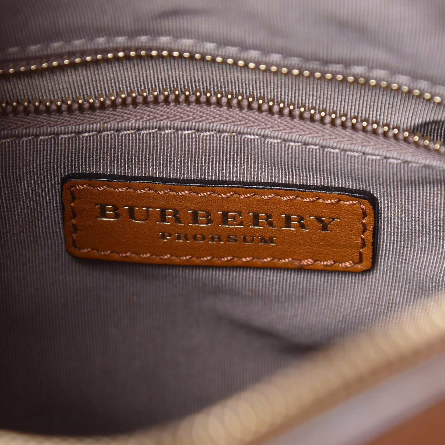 Prorsum Suede Fringe Mini Bee Shoulder Bag Tan