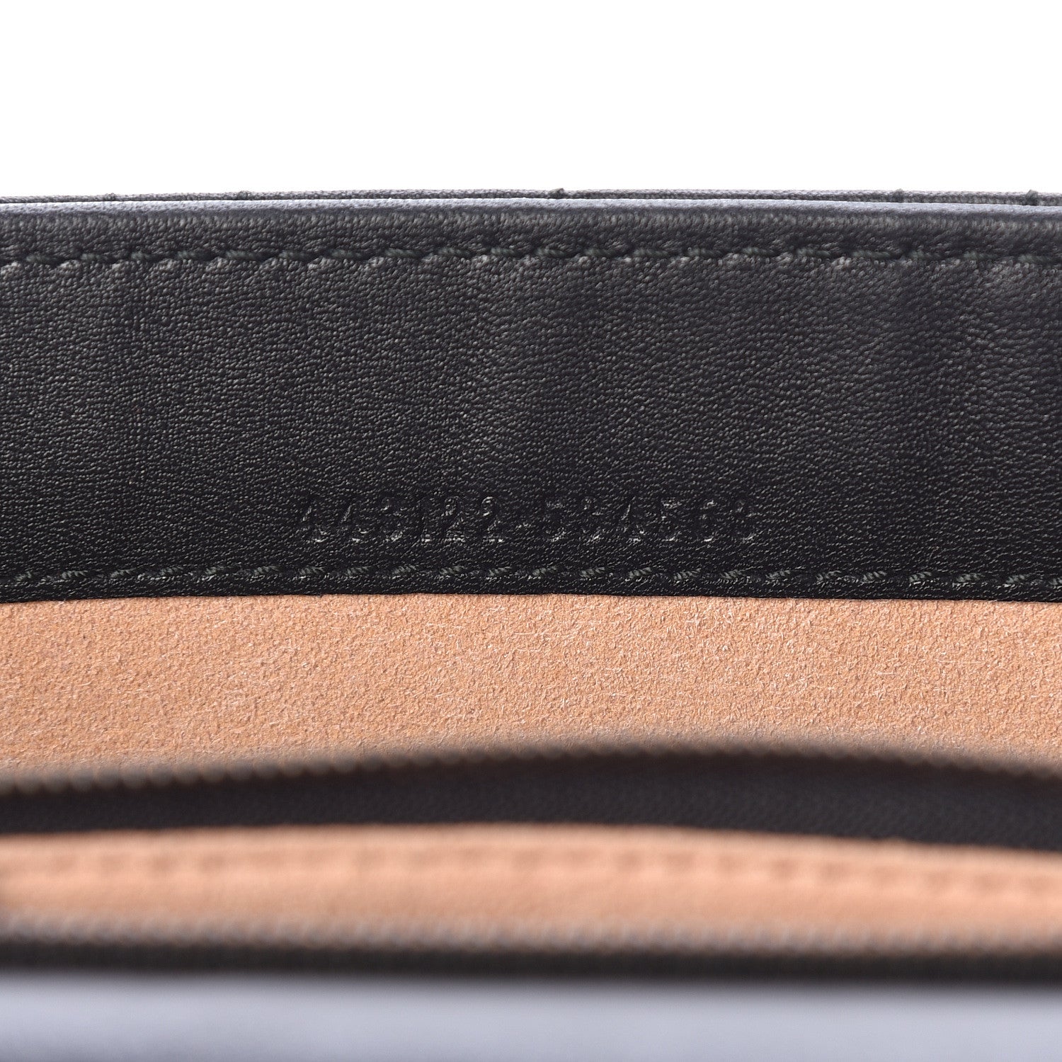 Gucci Calfskin Matelasse Mini Pearly GG Marmont Chain Wallet Black 7 of 10