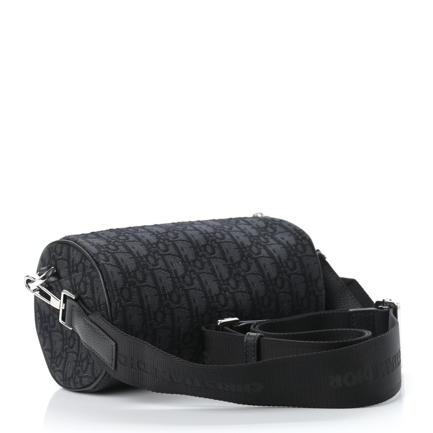 Christian Dior Oblique Roller Messenger Bag Black 3 of 10