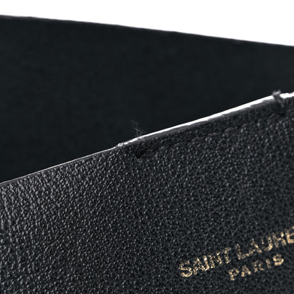 Saint Laurent Calfskin Large Shopping Tote Black 21 of 24